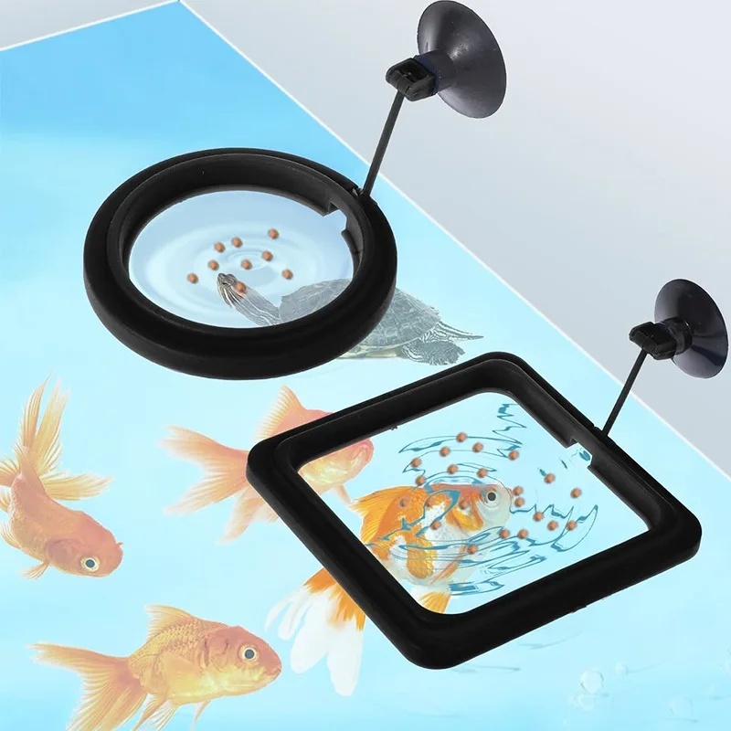 Aquarium Fertilizer - Anello per l'alimentazione dell'acquario, stazione per