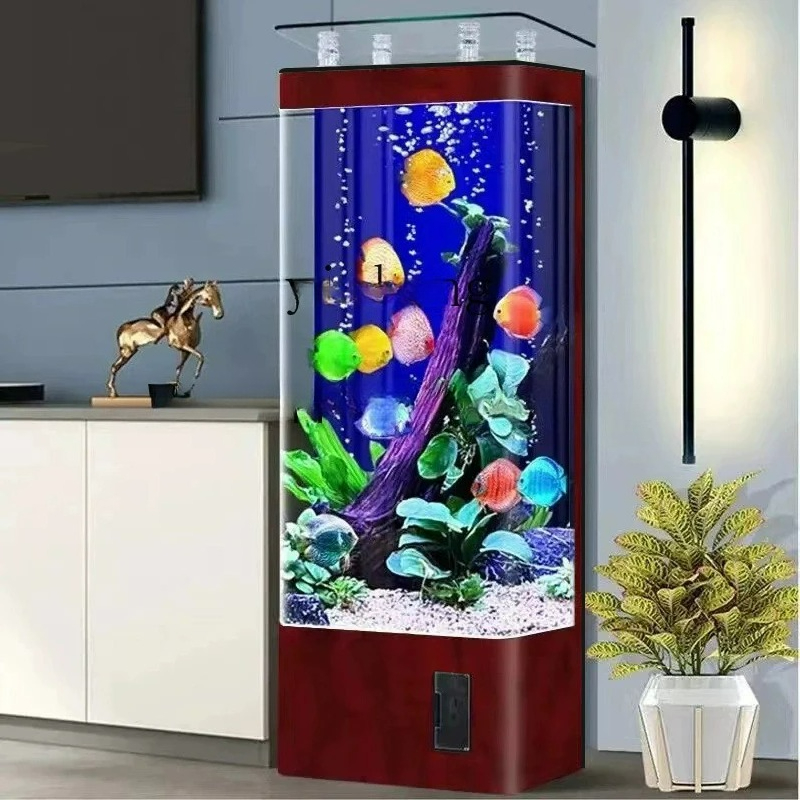 Aquarium Plant Substrate - Acquario per Pesci Rossi da Ufficio