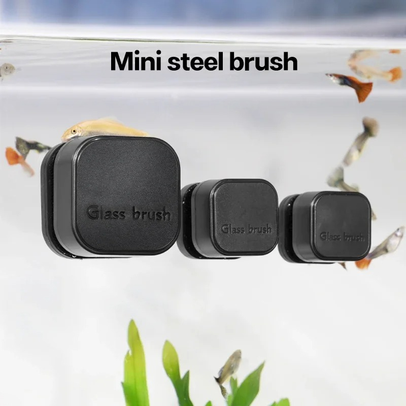 Mini spazzola magnetica quadra - Planted Aquarium Cleaning recensione e prezzo