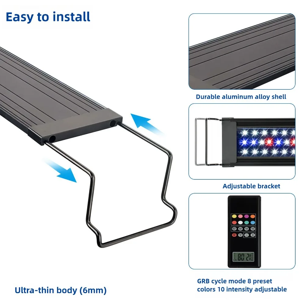 Luce per acquario a LED progra - Planted Aquarium Algae Control recensione e prezzo