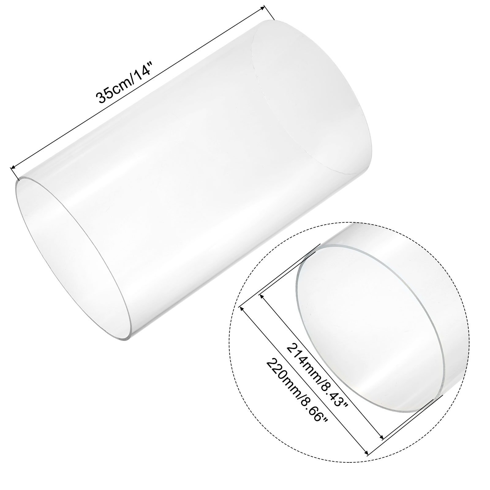 Tubo per acquario in acrilico  - Aquarium Plant Light recensione e prezzo