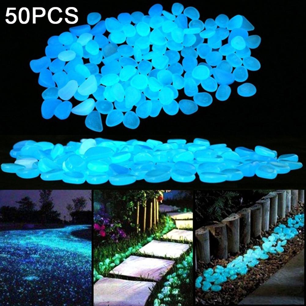 50 Pezzi di Ciottoli Luminosi  - Plant Aquarium Pot recensione e prezzo