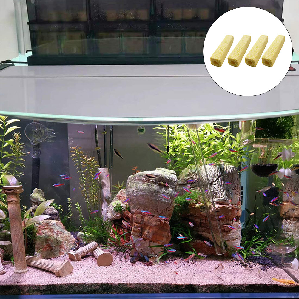 4 pezzi di materiale filtrante - Aquarium Planted Tank Filter recensione e prezzo